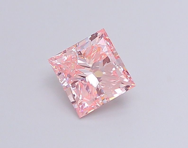 Loose Diamond - PRINCESS 1.3ct Fancy Intense Pink VS1: Loose Diamond - PRINCESS 1.3ct Fancy Intense Pink VS1 Source: This is a real non-mined Diamond that has been grown in a lab Shape: PRINCESS Carats: 1.3 Color: Fancy Intense Pink Certification: IGI Vid