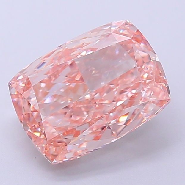 Loose Diamond - CUSHION MODIFIED 2.21ct Fancy Intense Pink VS2: Loose Diamond - CUSHION MODIFIED 2.21ct Fancy Intense Pink VS2 Source: This is a real non-mined Diamond that has been grown in a lab Shape: CUSHION MODIFIED Carats: 2.21 Color: Fancy Intense Pink Cert