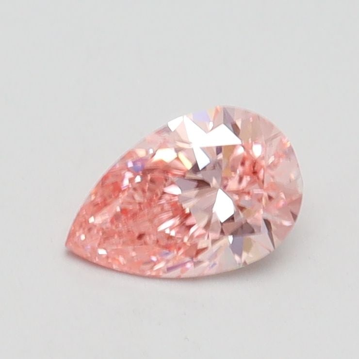 Loose Diamond - PEAR 0.52ct Fancy Intense Pink SI1: Loose Diamond - PEAR 0.52ct Fancy Intense Pink SI1 Source: This is a real non-mined Diamond that has been grown in a lab Shape: PEAR Carats: 0.52 Color: Fancy Intense Pink Certification: IGI Video: