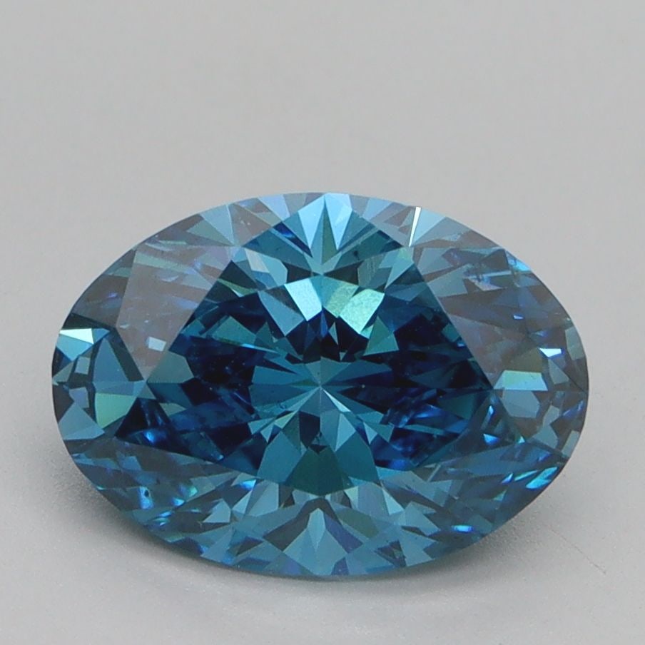 Loose Diamond - OVAL 2.02ct Fancy Vivid Blue VS2: Loose Diamond - OVAL 2.02ct Fancy Vivid Blue VS2 Source: This is a real non-mined Diamond that has been grown in a lab Shape: OVAL Carats: 2.02 Color: Fancy Vivid Blue Certification: IGI Video: