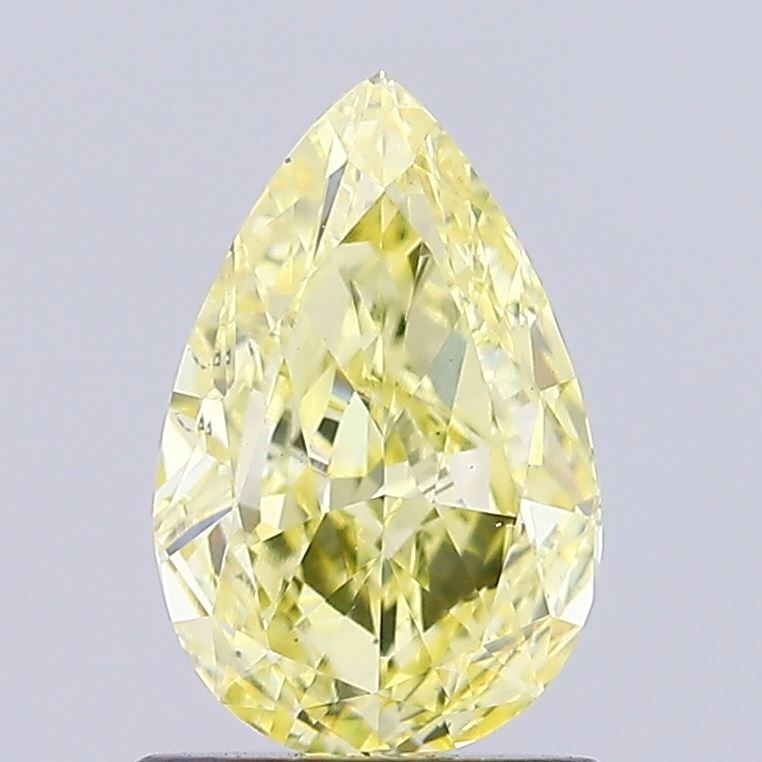 Loose Diamond - PEAR 1.0ct Fancy Intense Yellow VS2: Loose Diamond - PEAR 1.0ct Fancy Intense Yellow VS2 Source: This is a real non-mined Diamond that has been grown in a lab Shape: PEAR Carats: 1.0 Color: Fancy Intense Yellow Certification: NONE Video:
