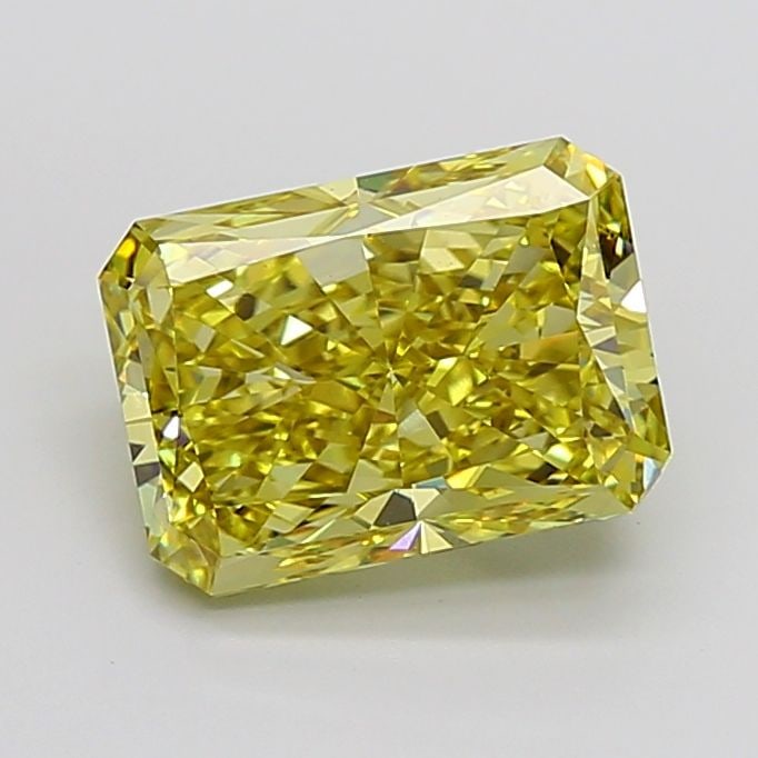 Loose Diamond - RADIANT 7.01ct Fancy Vivid Yellow VS1: Loose Diamond - RADIANT 7.01ct Fancy Vivid Yellow VS1 Source: This is a real non-mined Diamond that has been grown in a lab Shape: RADIANT Carats: 7.01 Color: Fancy Vivid Yellow Certification: IGI Vid
