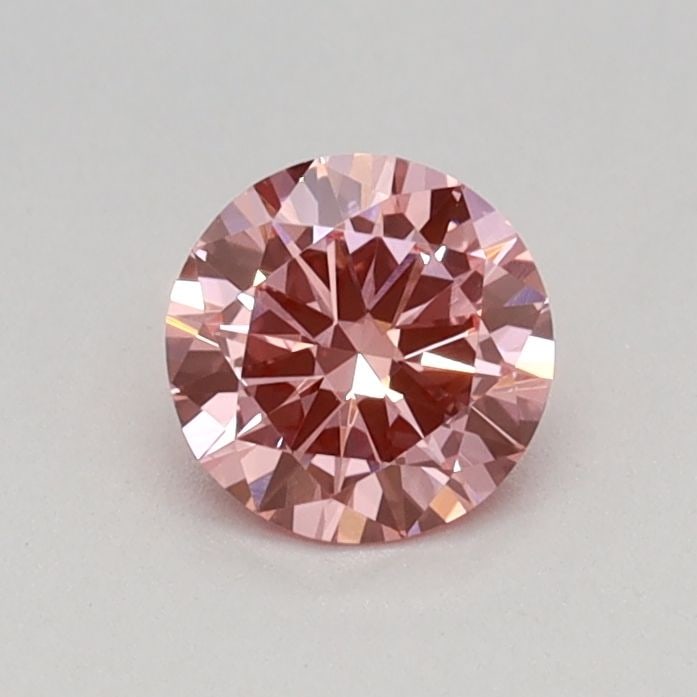 Loose Diamond - ROUND 0.34ct Fancy Vivid Pink VS1 (1 of 1)