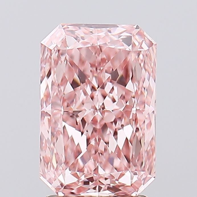 Loose Diamond - RADIANT 2.59ct Fancy Vivid Pink VS1 (1 of 1)