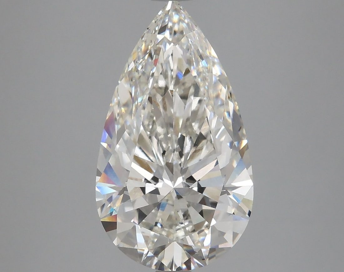 Loose Diamond - PEAR 4.09ct H VS1: Loose Diamond - PEAR 4.09ct H VS1 Source: This is a real non-mined Diamond that has been grown in a lab Shape: PEAR Carats: 4.09 Color: H Clarity: VS1 Certification: IGI Video: