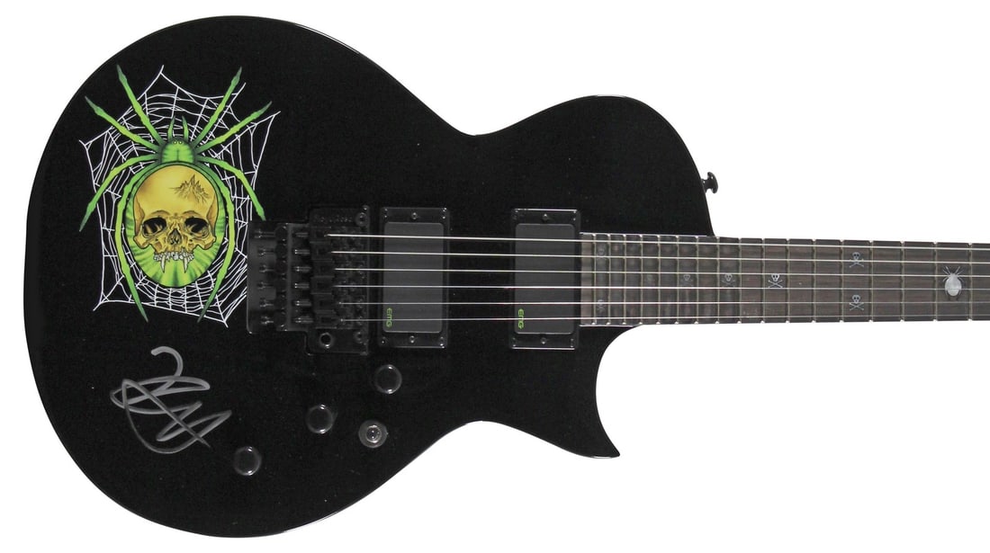 Kirk Hammett Signed EPS KH-602 Guitar with Case Beckett COA (1 of 9)