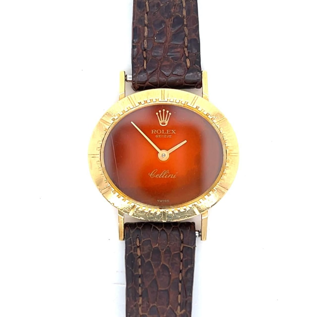 1970's ROLEX Cellini 18K Yellow Gold Model 4081 Manual Wind: 1970's ROLEX Cellini 18K Yellow Gold Model 4081 Manual Wind This exquisite 1970's ROLEX Cellini features a stunning 18K yellow gold case, weighing 20.8 grams. The model number 4081 boasts a refined ca