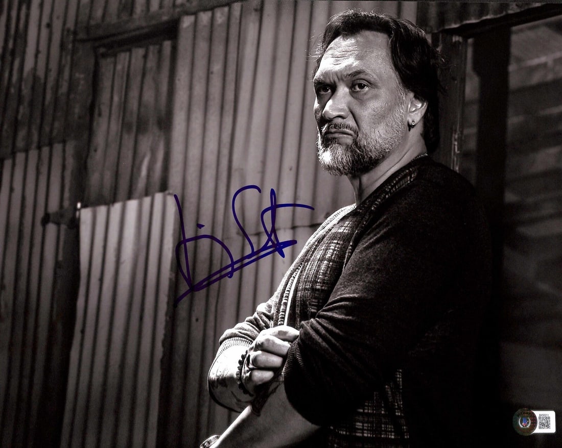 Jimmy Smits Signed Sons of Anarchy 11x14 Photo Beckett Cert BK50211: Jimmy Smits Signed Sons of Anarchy 11x14 Photo Beckett Cert BK50211 This is an autographed 11x14 photograph of Jimmy Smits, who portrayed 'Nero Padilla' in the acclaimed TV series Sons of Anarchy. The