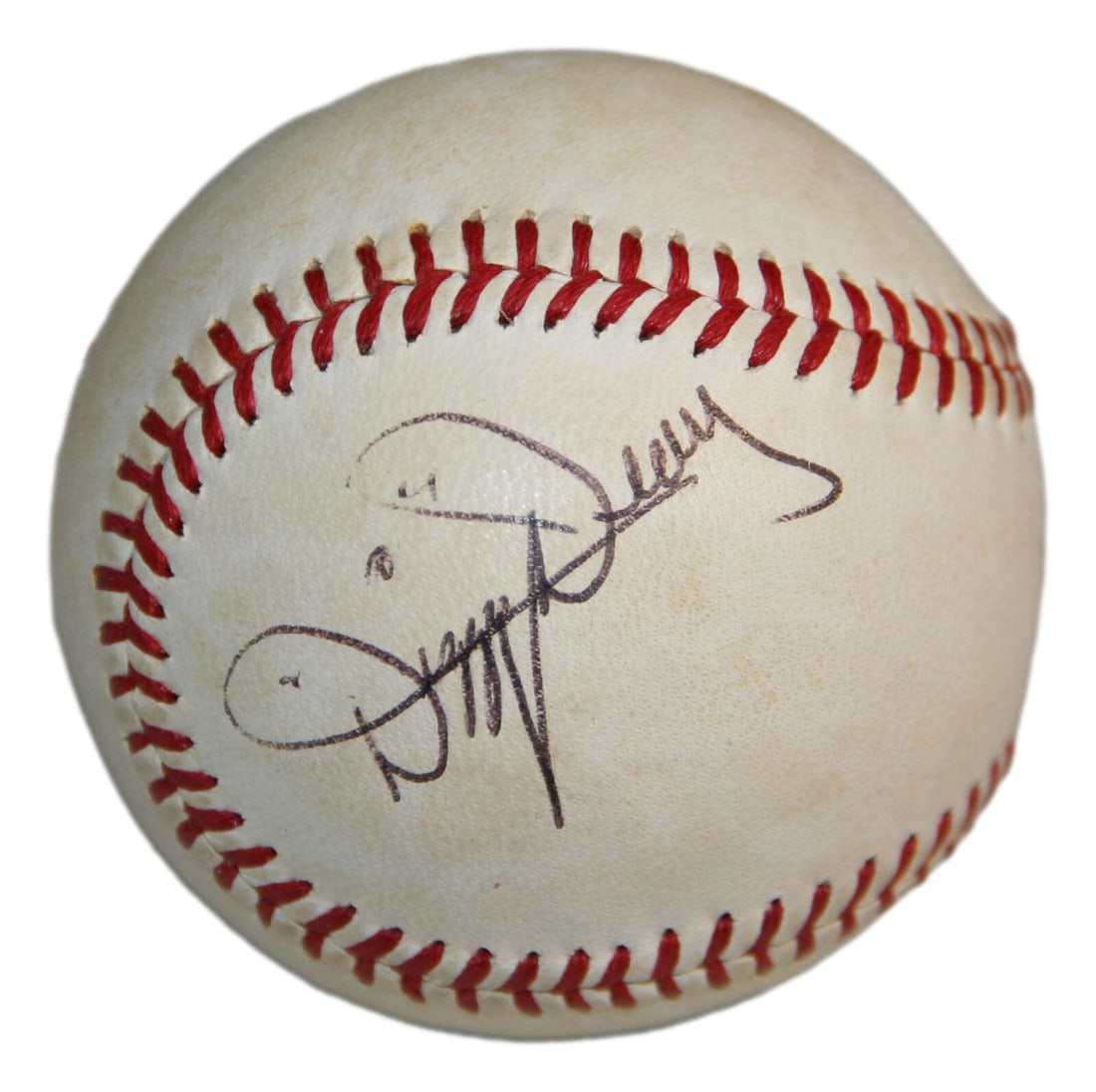 Dizzy Dean Signed ONL Feeney Baseball JSA Authenticated Cardinals (1 of 7)