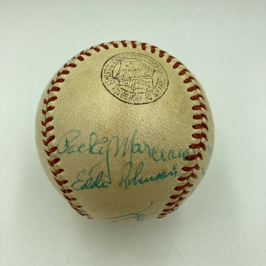 1960 Tops in Sports Banquet Signed Baseball with 17 Autographs JSA COA: 1960 Tops in Sports Banquet Signed Baseball with 17 Autographs JSA COA This remarkable baseball is a vintage piece from the prestigious "Tops in Sports Banquet" held in the Baltimore area around 1960.