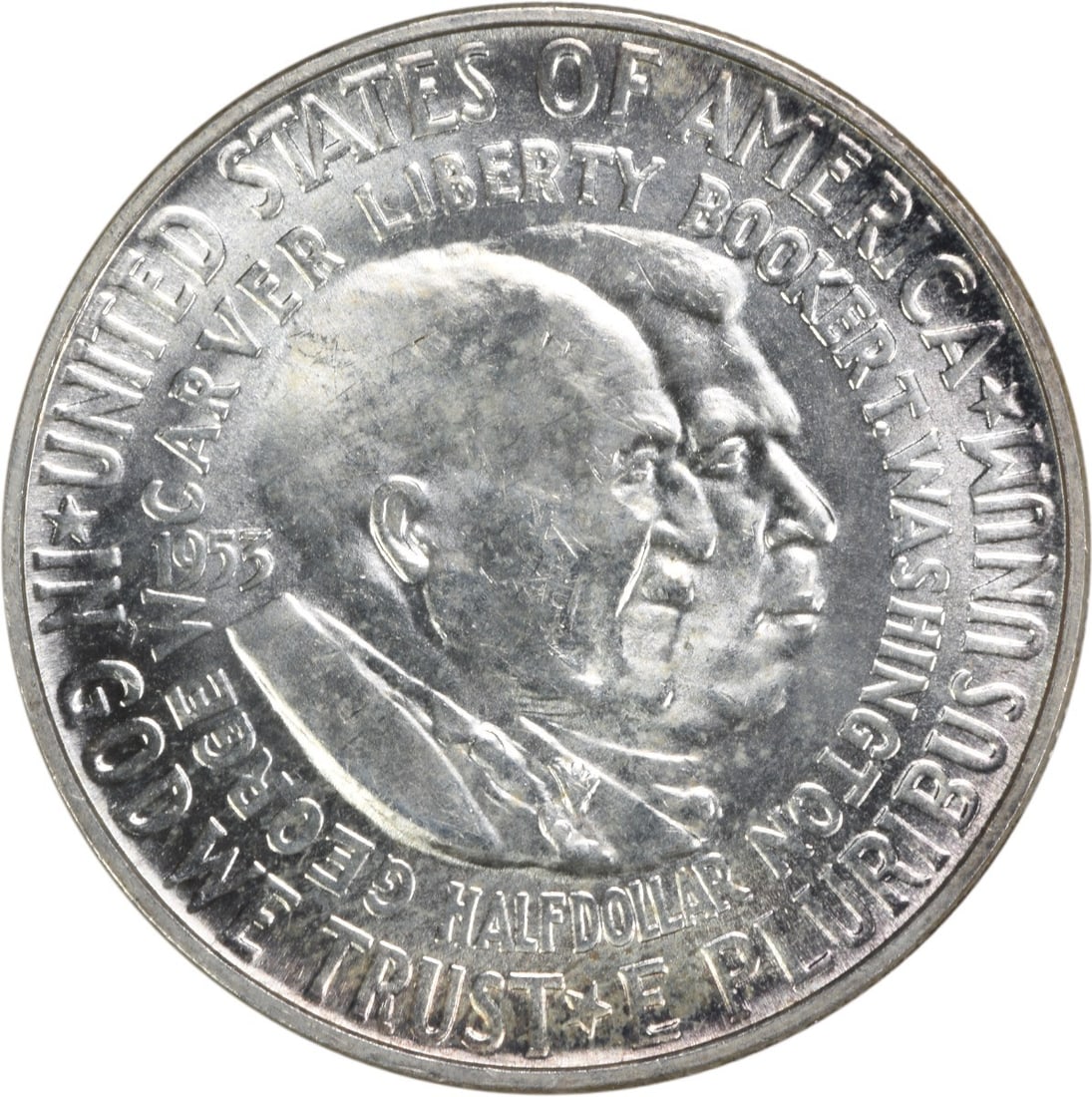 1953 W. Carver Half Dollar Set Uncertified Choice BU Commemorative (1 of 6)