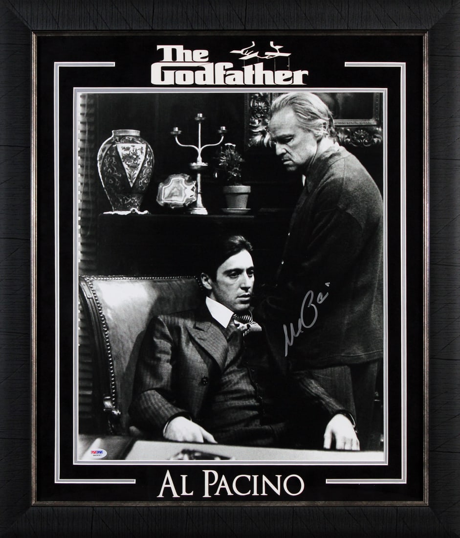 Al Pacino Signed The Godfather 16x20 Framed Photo PSA Authenticated (1 of 2)
