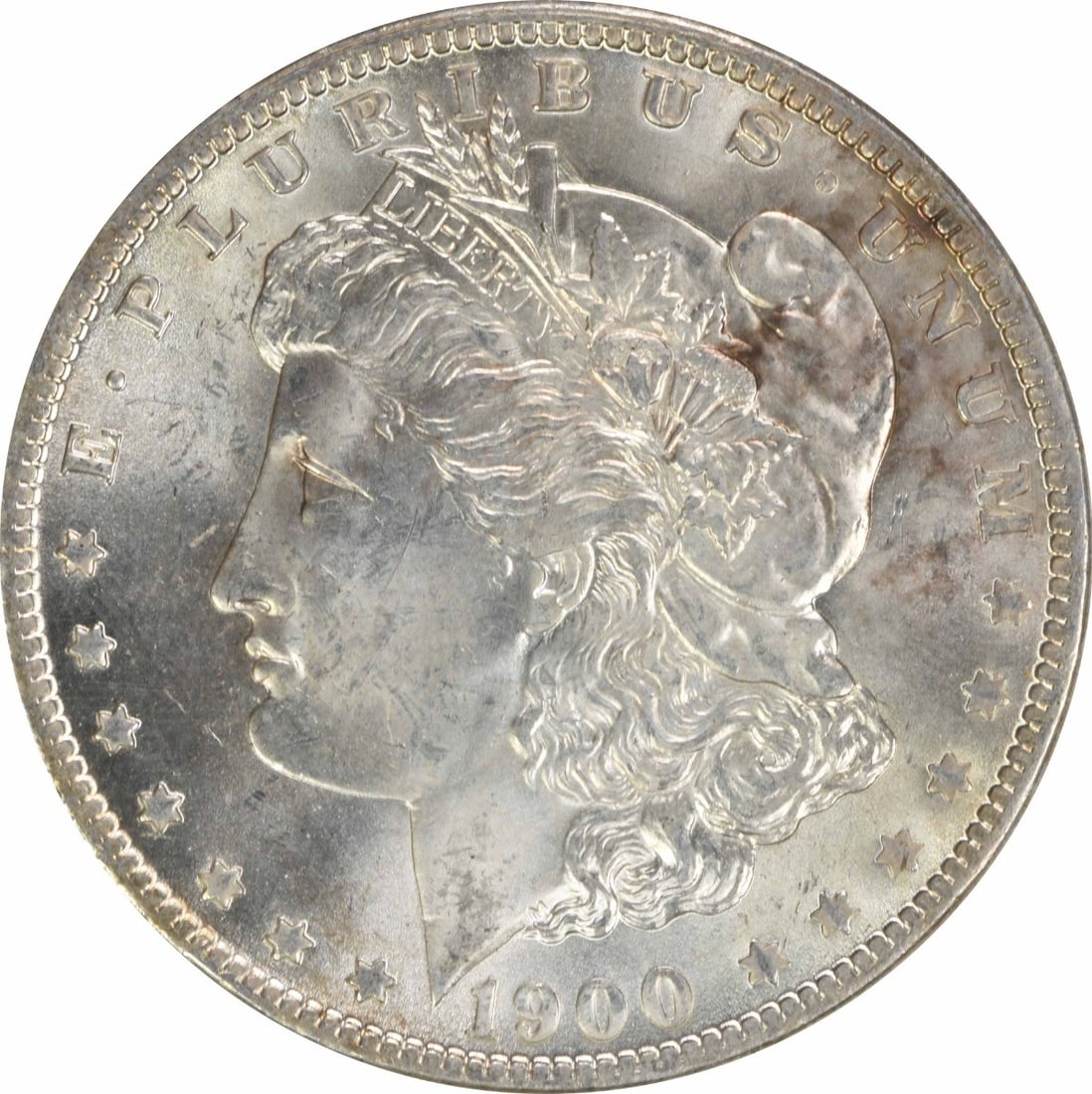 1900-O Morgan Silver Dollar Choice BU Uncertified Silver Coin: 1900-O Morgan Silver Dollar Choice BU Uncertified Silver Coin This stunning 1900-O Morgan Silver Dollar showcases a remarkable Choice BU grade, indicating its uncirculated condition. The coin is craft