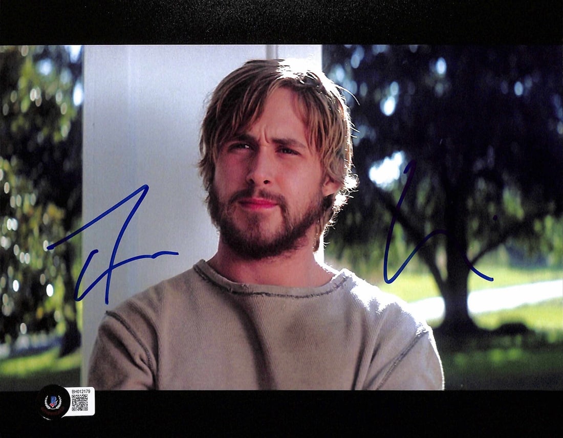 Autographed 8x10 Photo Ryan Gosling The Notebook Beckett Authenticated (1 of 1)