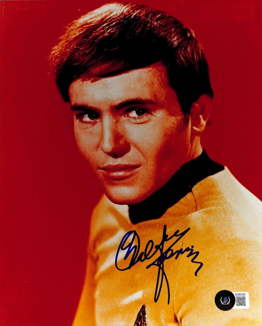 Walter Koenig Signed 8x10 Chekov Star Trek Photo Beckett Authenticated (1 of 1)