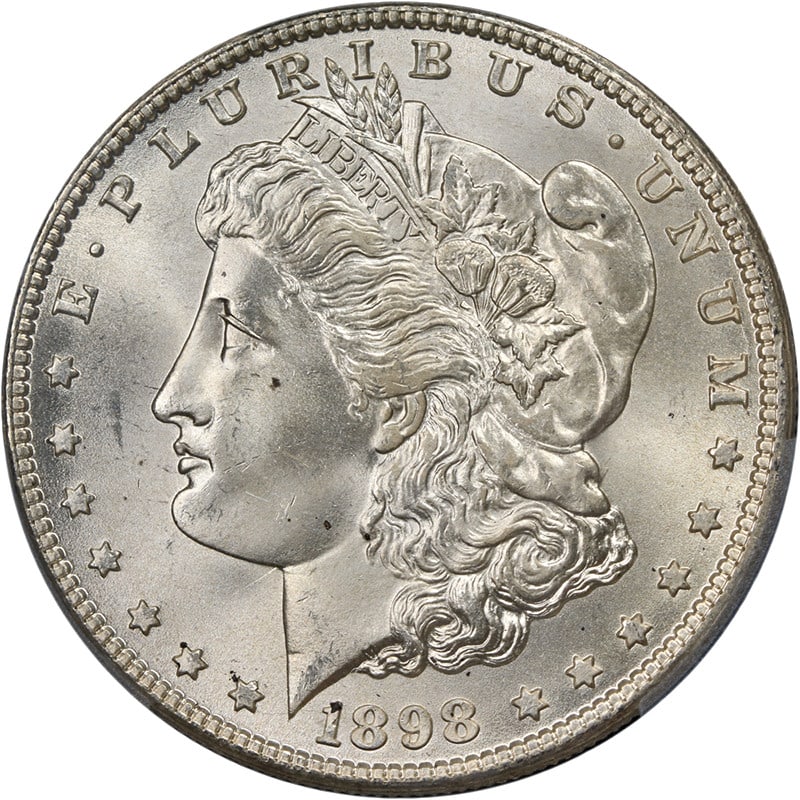 1898-O Morgan Silver Dollar PCGS MS66 Uncirculated Silver Coin (1 of 4)