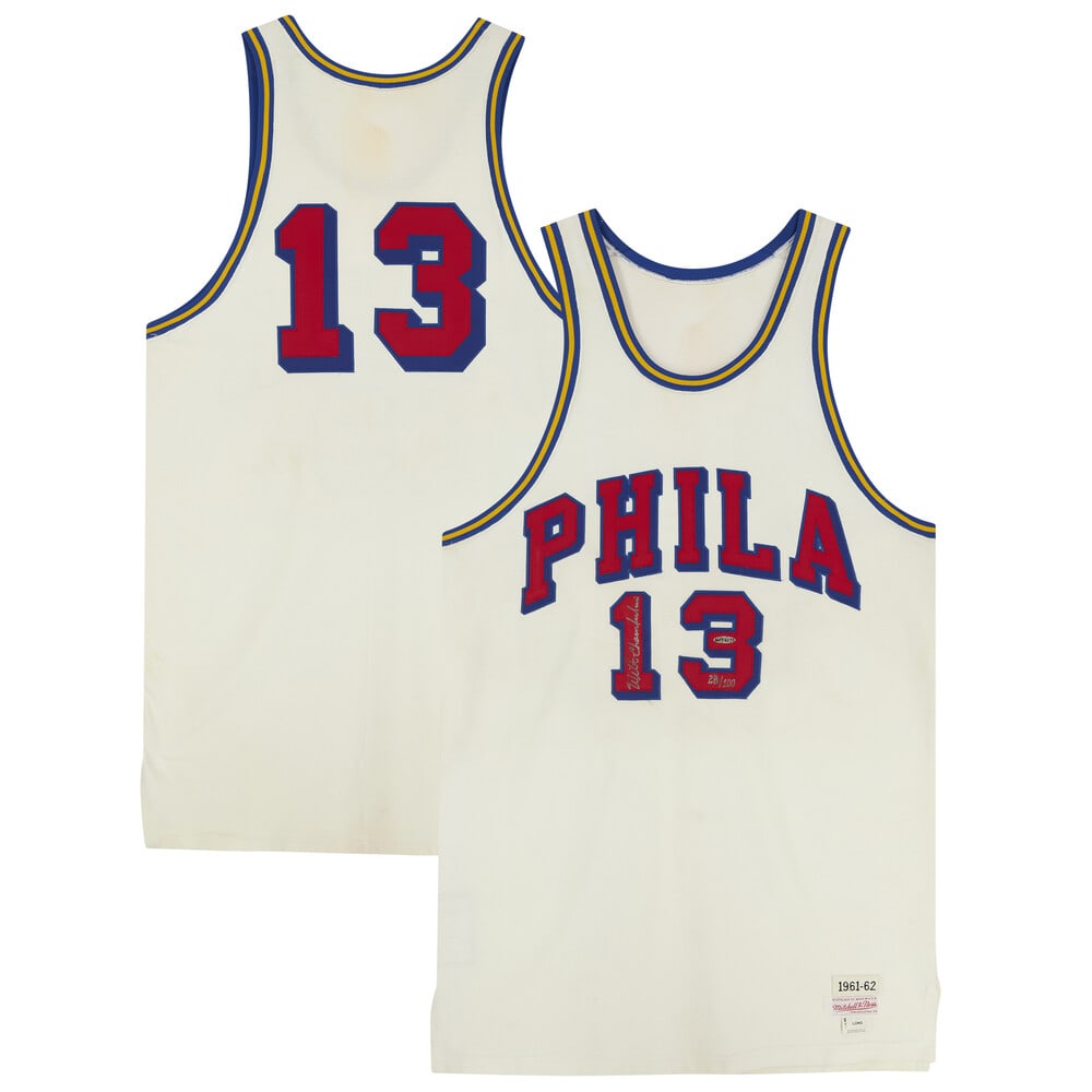 Wilt Chamberlain Signed Limited Edition Philadelphia Warriors Jersey UDA COA: Wilt Chamberlain Signed Limited Edition Philadelphia Warriors Jersey UDA COA Celebrate the legacy of basketball icon Wilt Chamberlain with this authentic Philadelphia Warriors jersey, hand-signed by t