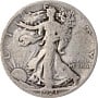 1921-S Walking Liberty Half Dollar Circulated Silver Coin: 1921-S Walking Liberty Half Dollar Circulated Silver Coin This 1921-S Walking Liberty Half Dollar is a beautiful example of American coinage, ideal for any collection. Hand-selected for its excellent
