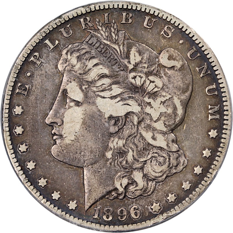 1896-S Morgan Silver Dollar ICG VF30 Details Silver Coin: 1896-S Morgan Silver Dollar ICG VF30 Details Silver Coin This 1896-S Morgan Silver Dollar is certified by ICG and graded as VF30 Details, indicating its nice eye appeal and quality strike. The coin fe