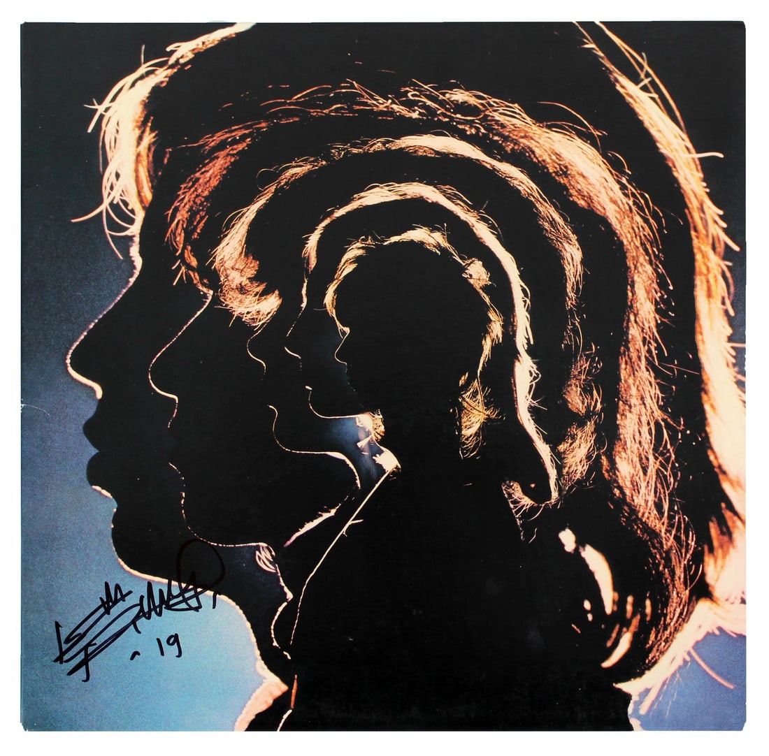 Keith Richards Signed Hot Rocks Album Cover The Rolling Stones JSA COA (1 of 4)