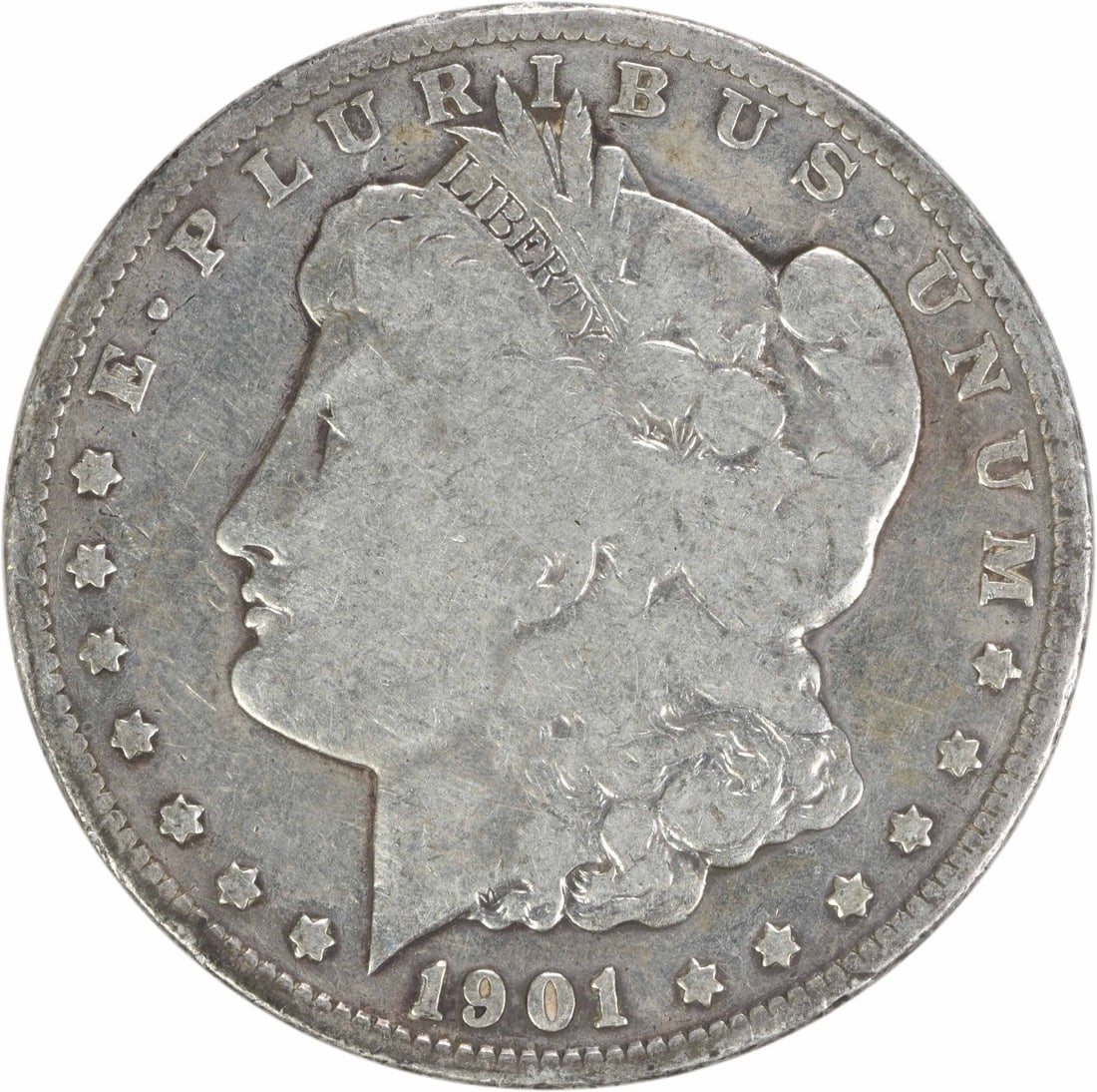 1901-S Morgan Silver Dollar 90% Silver George T. Morgan Design: 1901-S Morgan Silver Dollar 90% Silver George T. Morgan Design This 1901-S Morgan Silver Dollar is a classic piece of numismatic history. It features the iconic design by George T. Morgan, showcasing