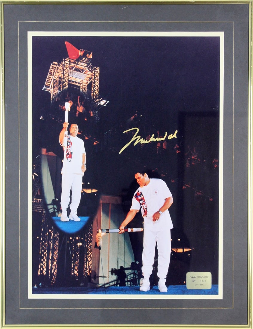 Muhammad Ali Signed Limited Edition 16x20 Framed Photo BAS 10 (1 of 7)