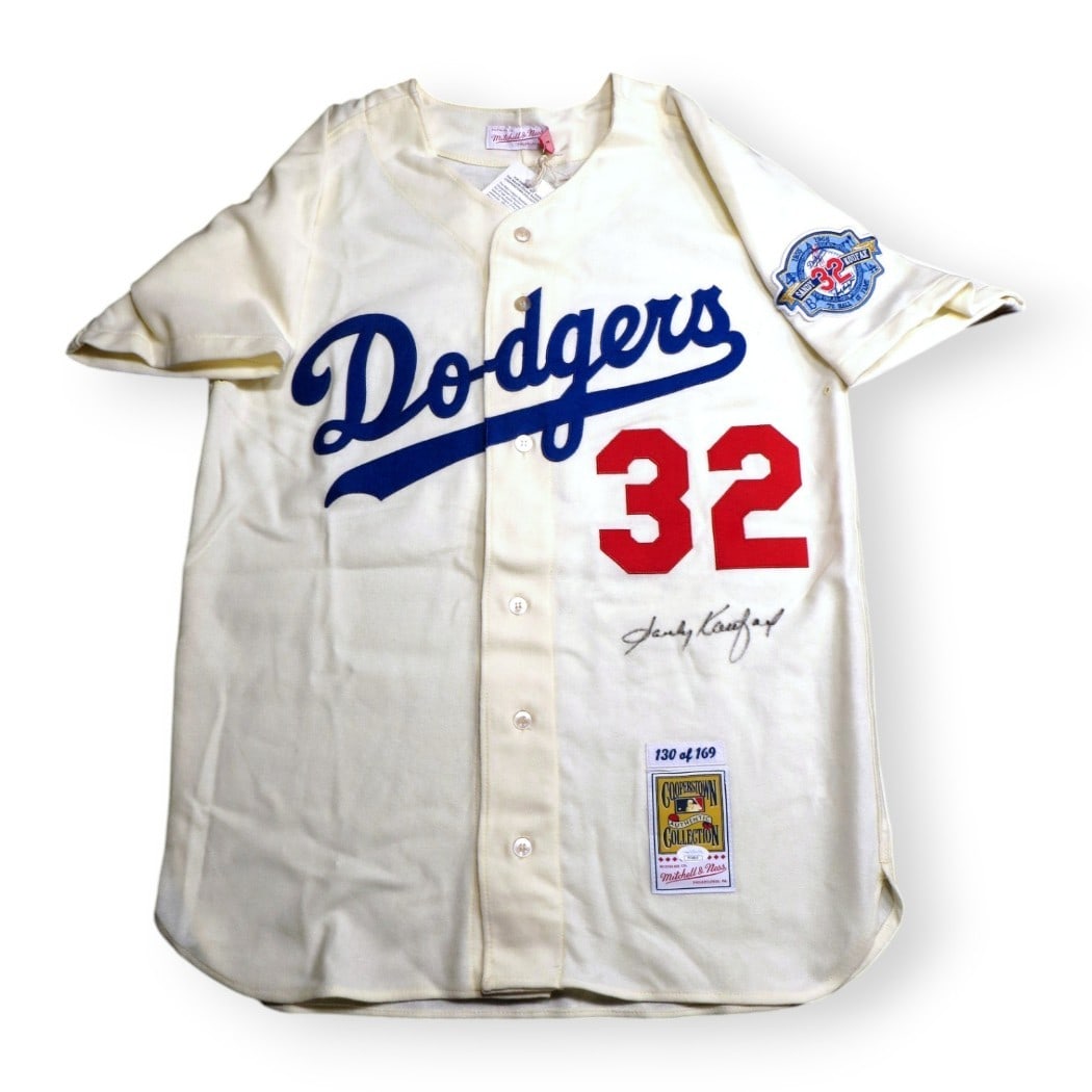 Sandy Koufax Signed M&N Jersey Limited Edition 130/169 JSA Dodgers (1 of 7)