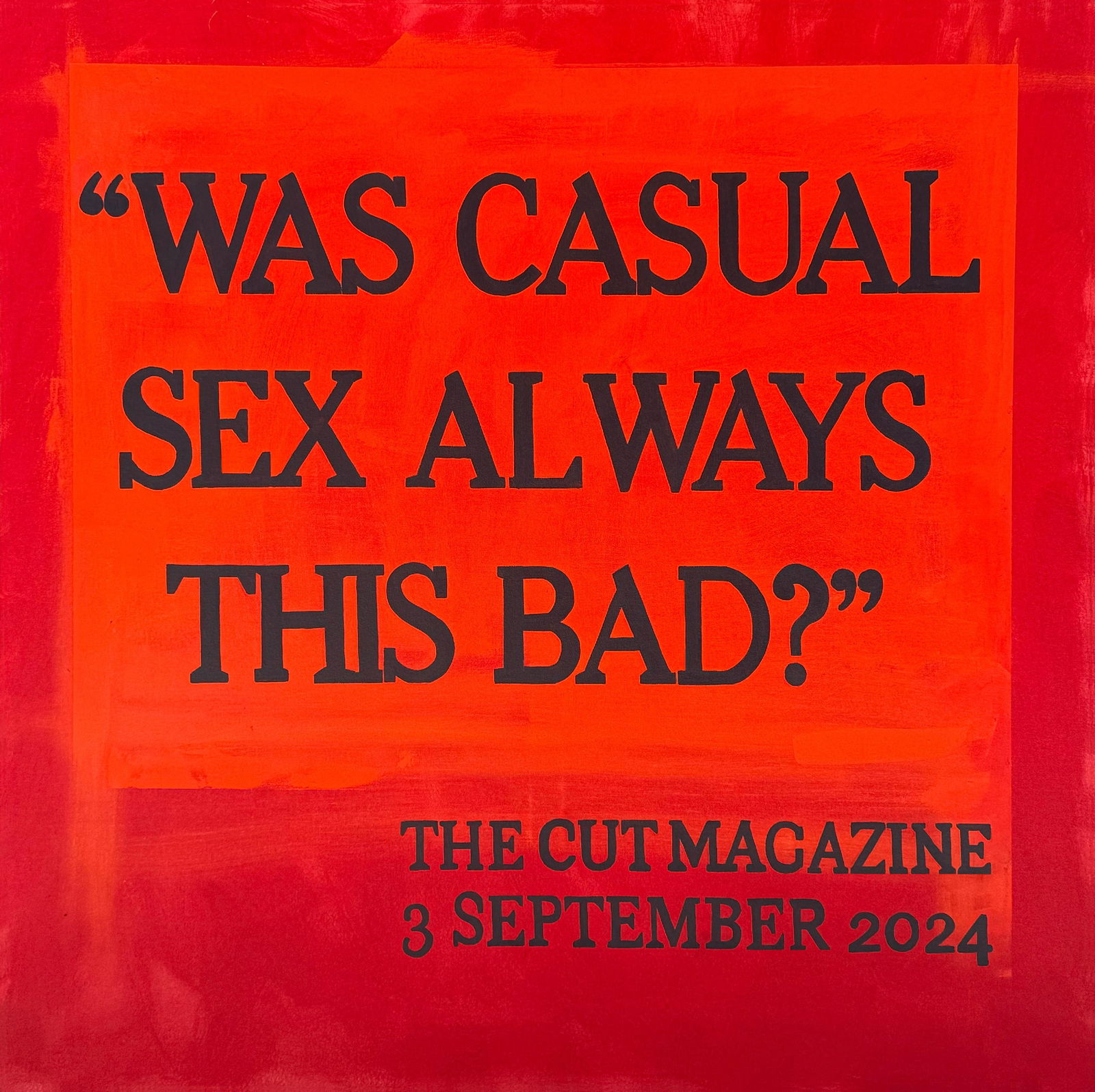 Contemporary 48x48 Casual Sex Painting by Tetiana Kalivoshko 2025: Contemporary 48x48 Casual Sex Painting by Tetiana Kalivoshko 2025 Explore the evocative artistry of "Casual Sex," a striking contemporary painting by Tetiana Kalivoshko. This 48 x 48 inch piece, craft