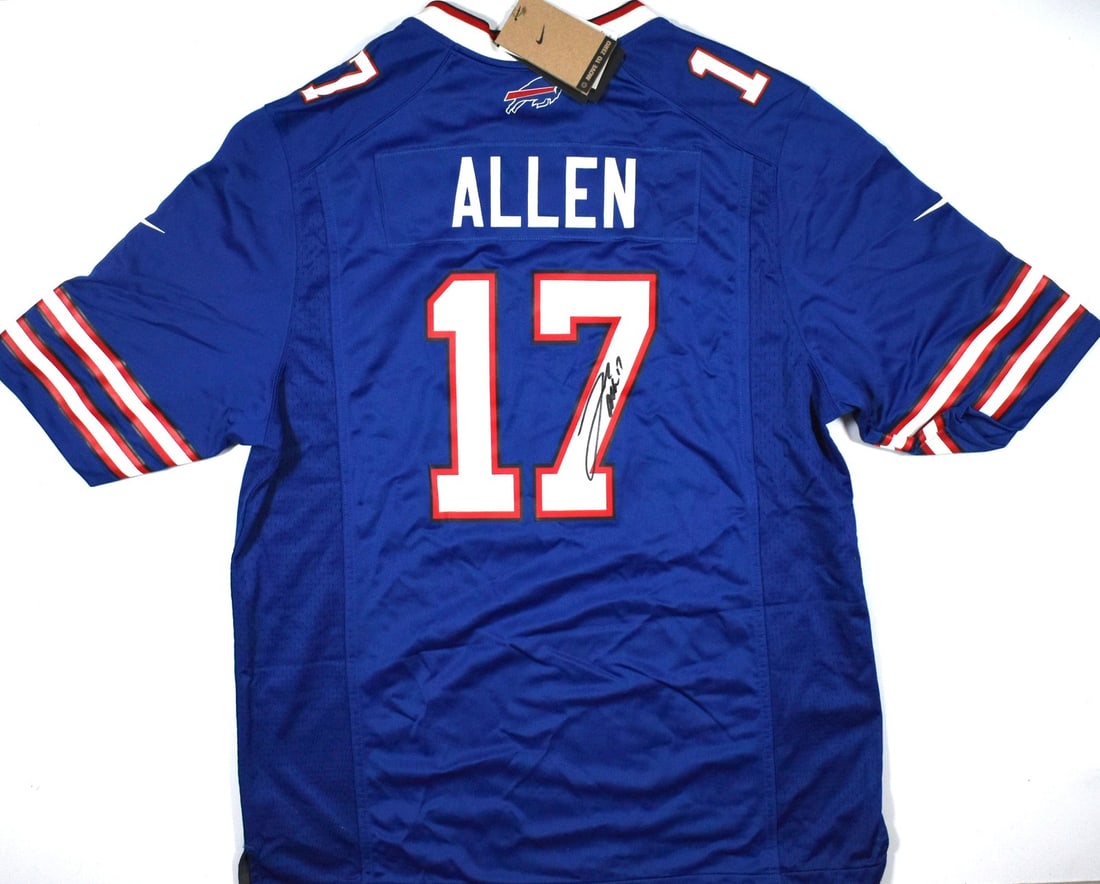 Josh Allen Signed Buffalo Bills Nike Jersey Beckett Hologram (1 of 3)