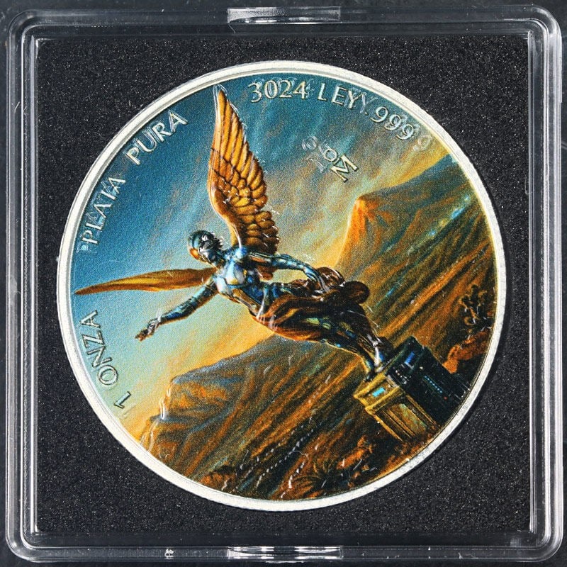 2024 Silver Libertad 1 oz Mexico Coin 3024 The Future Edition Uncirculated: 2024 Silver Libertad 1 oz Mexico Coin 3024 The Future Edition Uncirculated This is a 2024 Mexico 1 Ounce Silver Libertad, The Future Edition. The coin is composed of .999 fine silver and is in mint st