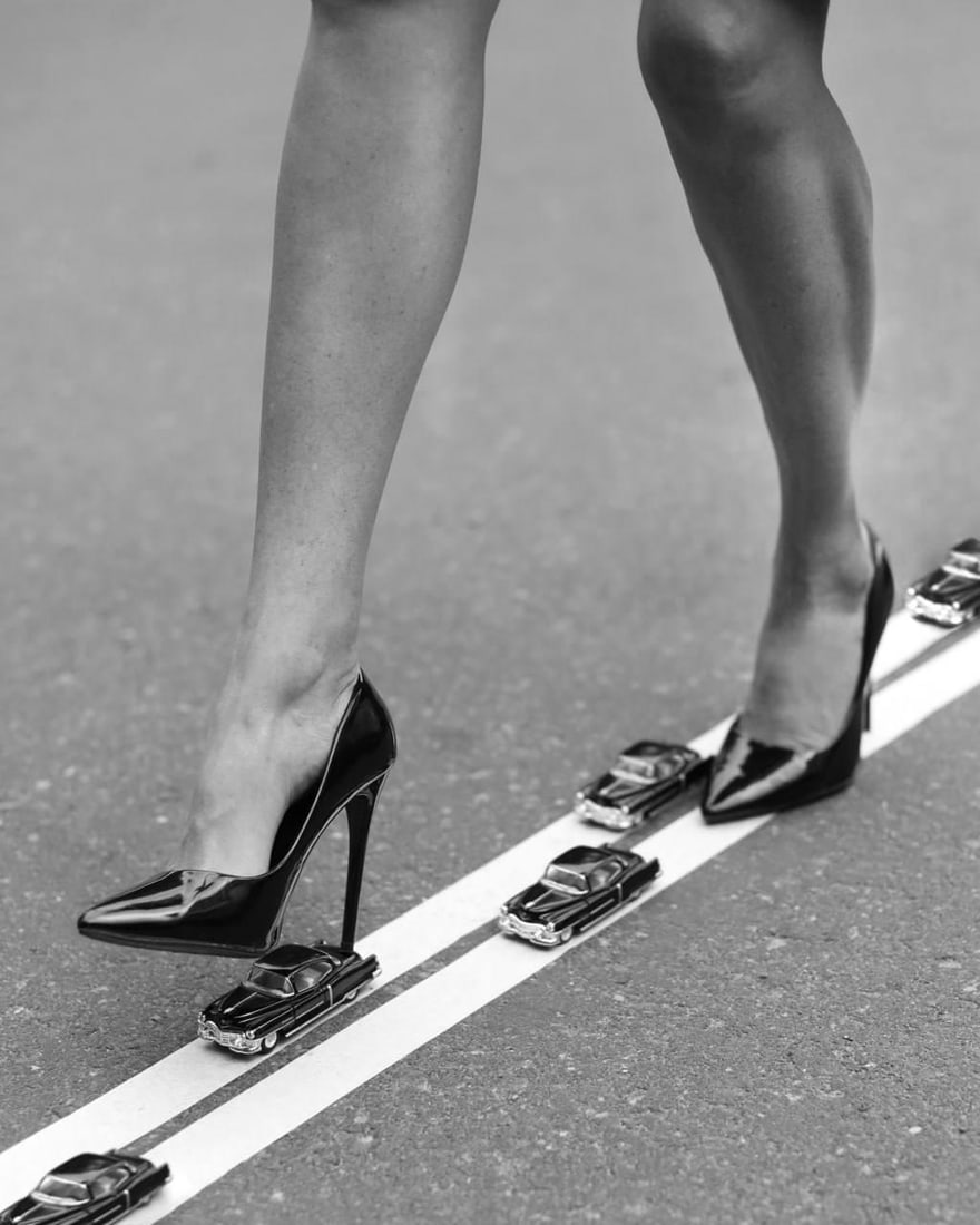 Olha Stepanian Lawless Surrealist B&W Photo 29.5 x 24 in Edition of 15 Signed COA (1 of 3)