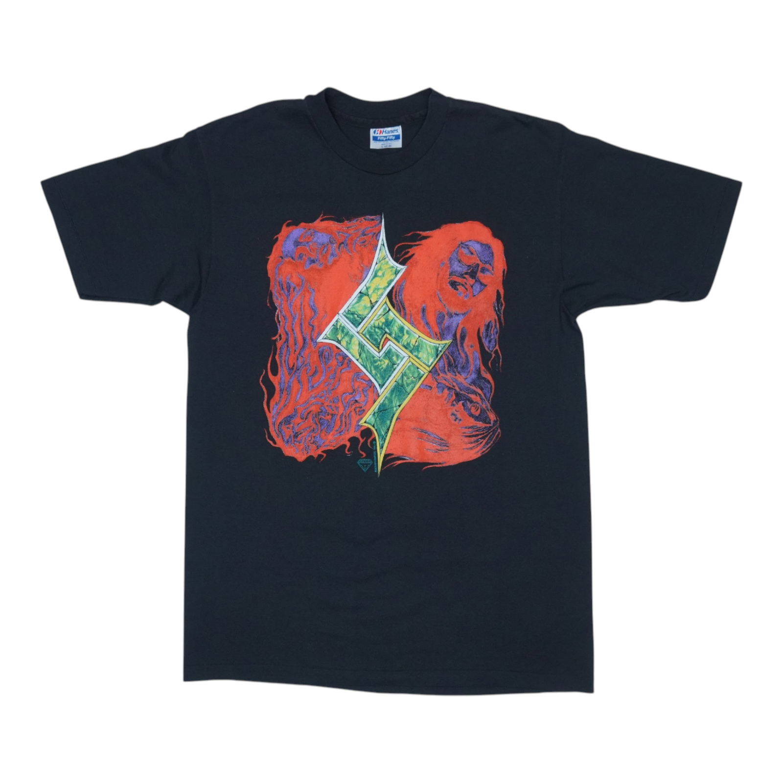 Vintage 1990 Soundgarden Louder Than Love Black Concert T Shirt Size Large (1 of 5)