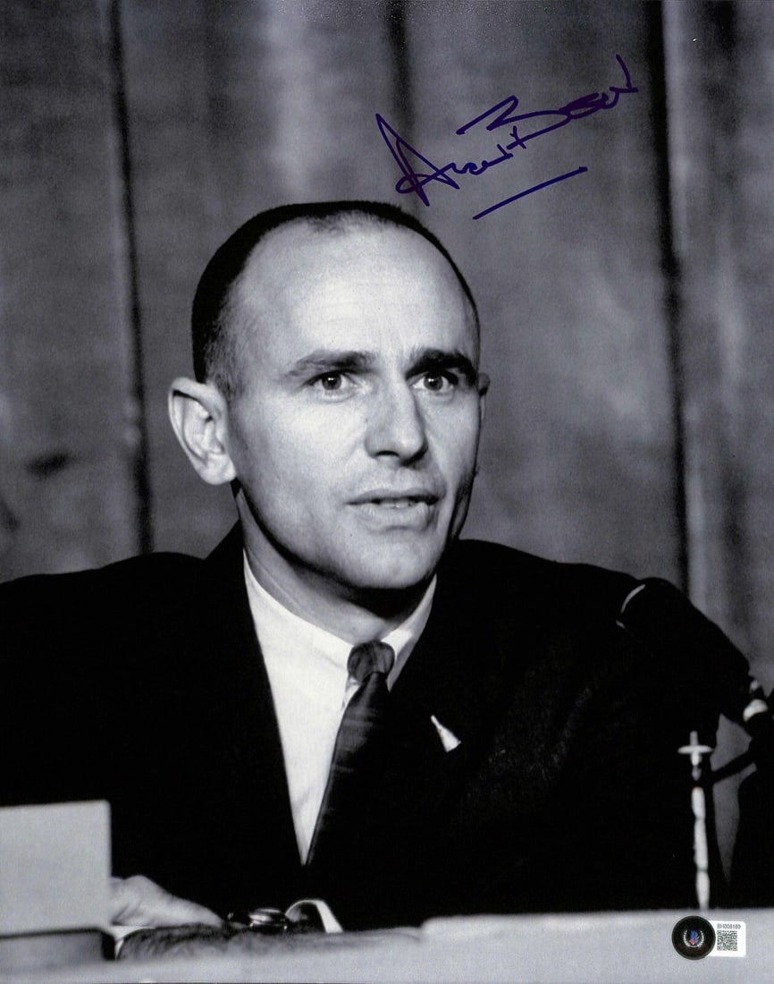 Alan Bean Signed 11x14 Photo NASA Moonwalker Beckett Authenticated: Alan Bean Signed 11x14 Photo NASA Moonwalker Beckett Authenticated This stunning 11x14 color photograph features Alan Bean, the fourth man to walk on the moon, who signed it in blue permanent marker.