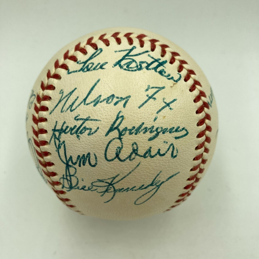 1952 Chicago White Sox Signed Baseball with 18 Signatures JSA COA (1 of 9)