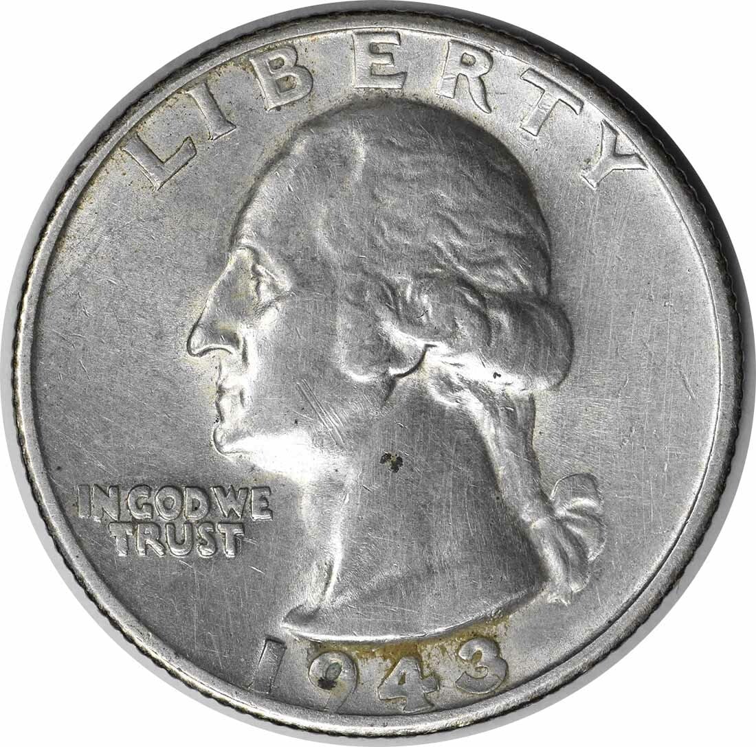 1943-S Washington Silver Quarter DDO FS-101 90% Silver Uncertified Coin: 1943-S Washington Silver Quarter DDO FS-101 90% Silver Uncertified Coin This 1943-S Washington Silver Quarter features the DDO FS-101 variety and is in AU (Almost Uncirculated) condition. Minted in Sa