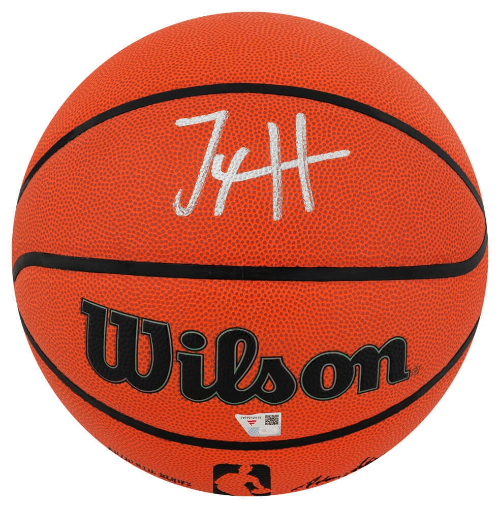 Tyrese Haliburton Signed NBA Basketball with Fanatics COA: Tyrese Haliburton Signed NBA Basketball with Fanatics COA This is a Tyrese Haliburton signed Wilson indoor/outdoor NBA basketball, ideal for collectors and fans alike. The ball features Haliburton's s