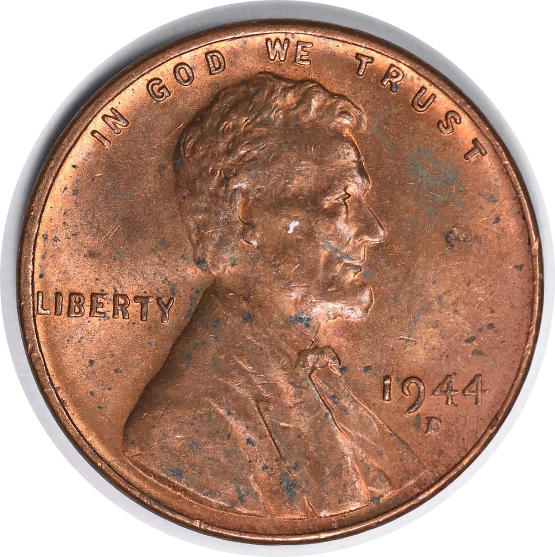 Choice BU 1944-D/S Lincoln Wheat Cent FS-512 Copper Uncertified: Choice BU 1944-D/S Lincoln Wheat Cent FS-512 Copper Uncertified This is a 1944-D/S Lincoln Wheat Cent, featuring the FS-512 variety. The coin is uncirculated and has been graded as Choice BU (Brillian
