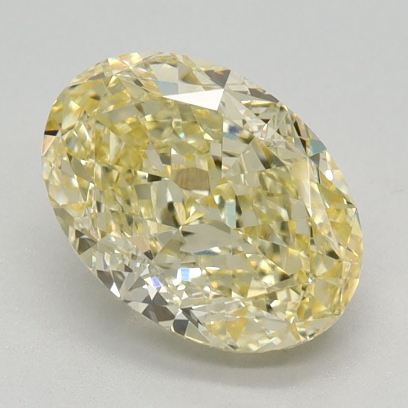Loose Diamond - OVAL 1.7ct Fancy Yellow VS1: Loose Diamond - OVAL 1.7ct Fancy Yellow VS1 Source: This is a real non-mined Diamond that has been grown in a lab Shape: OVAL Carats: 1.7 Color: Fancy Yellow Certification: IGI Video: