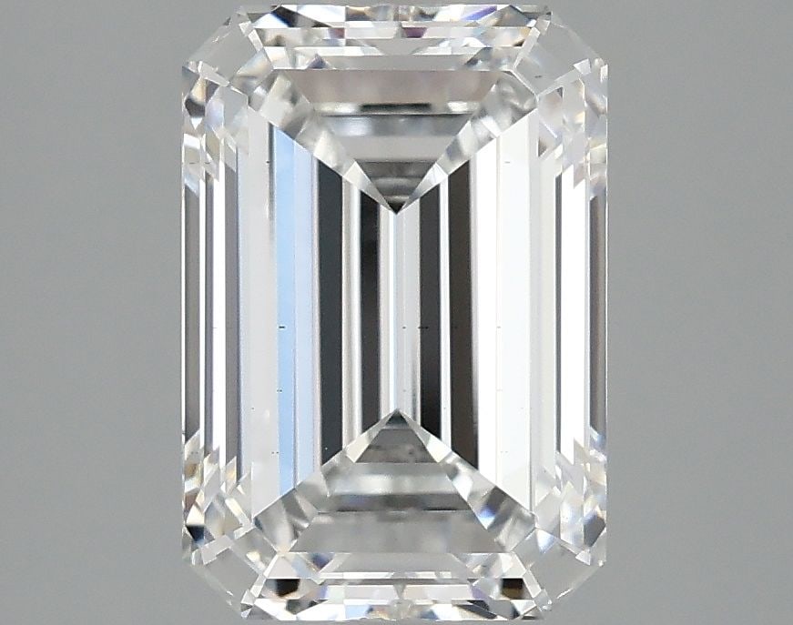 Loose Diamond - EMERALD 2.98ct D VS2: Loose Diamond - EMERALD 2.98ct D VS2 Source: This is a real non-mined Diamond that has been grown in a lab Shape: EMERALD Carats: 2.98 Color: D Clarity: VS2 Certification: IGI Video: