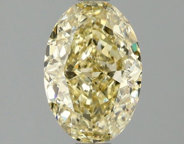 Loose Diamond - OVAL 1.59ct Fancy Intense Yellow VS1: Loose Diamond - OVAL 1.59ct Fancy Intense Yellow VS1 Source: This is a real non-mined Diamond that has been grown in a lab Shape: OVAL Carats: 1.59 Color: Fancy Intense Yellow Certification: IGI