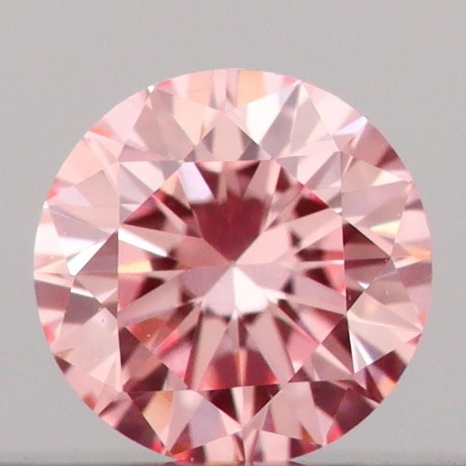 Loose Diamond - ROUND 0.14ct Fancy Intense Pink VVS2: Loose Diamond - ROUND 0.14ct Fancy Intense Pink VVS2 Source: This is a real non-mined Diamond that has been grown in a lab Shape: ROUND Carats: 0.14 Color: Fancy Intense Pink Certification: IGI