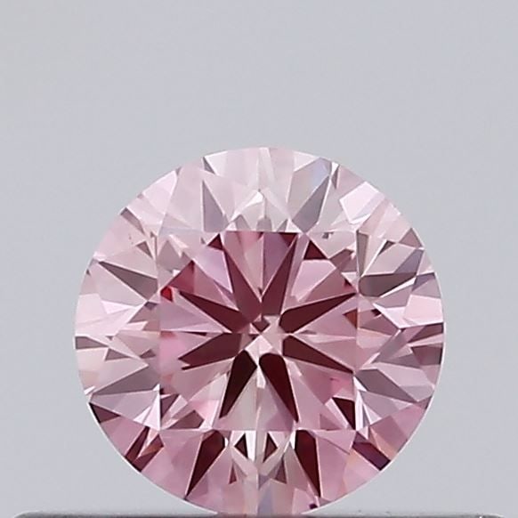 Loose Diamond - ROUND 0.27ct Fancy Vivid Pink VS1: Loose Diamond - ROUND 0.27ct Fancy Vivid Pink VS1 Source: This is a real non-mined Diamond that has been grown in a lab Shape: ROUND Carats: 0.27 Color: Fancy Vivid Pink Certification: IGI Video: