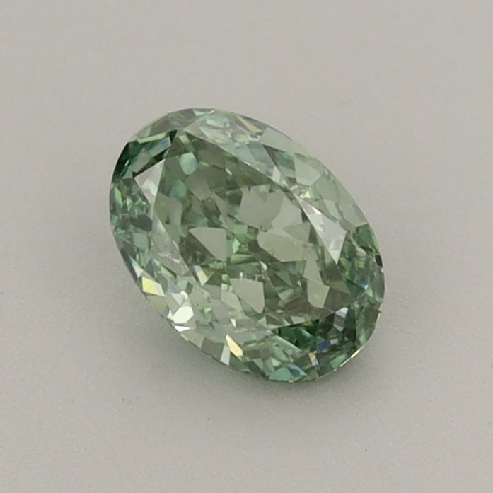 Loose Diamond - OVAL 0.54ct Fancy Vivid Green VS1 (1 of 1)