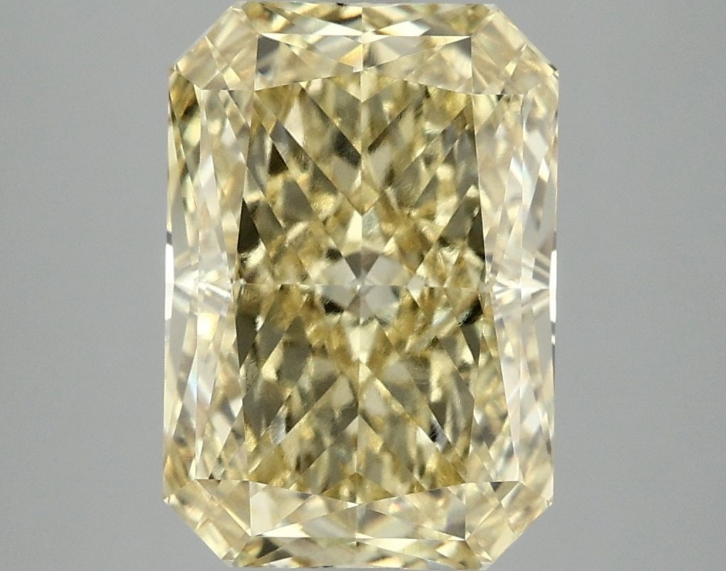 Loose Diamond - RADIANT 5.13ct Fancy Vivid Yellow VVS2: Loose Diamond - RADIANT 5.13ct Fancy Vivid Yellow VVS2 Source: This is a real non-mined Diamond that has been grown in a lab Shape: RADIANT Carats: 5.13 Color: Fancy Vivid Yellow Certification: IGI Vi