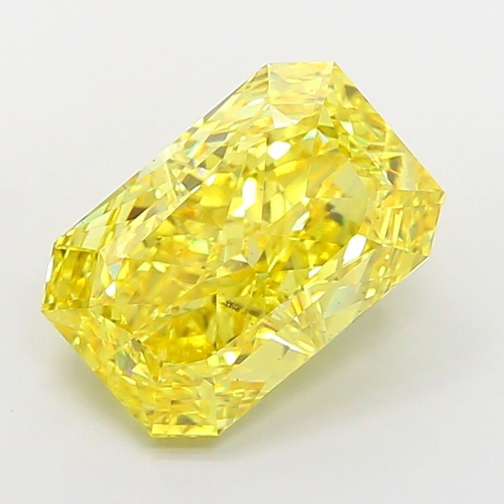 Loose Diamond - RADIANT 6.0ct Fancy Vivid Yellow VS2: Loose Diamond - RADIANT 6.0ct Fancy Vivid Yellow VS2 Source: This is a real non-mined Diamond that has been grown in a lab Shape: RADIANT Carats: 6.0 Color: Fancy Vivid Yellow Certification: IGI Video