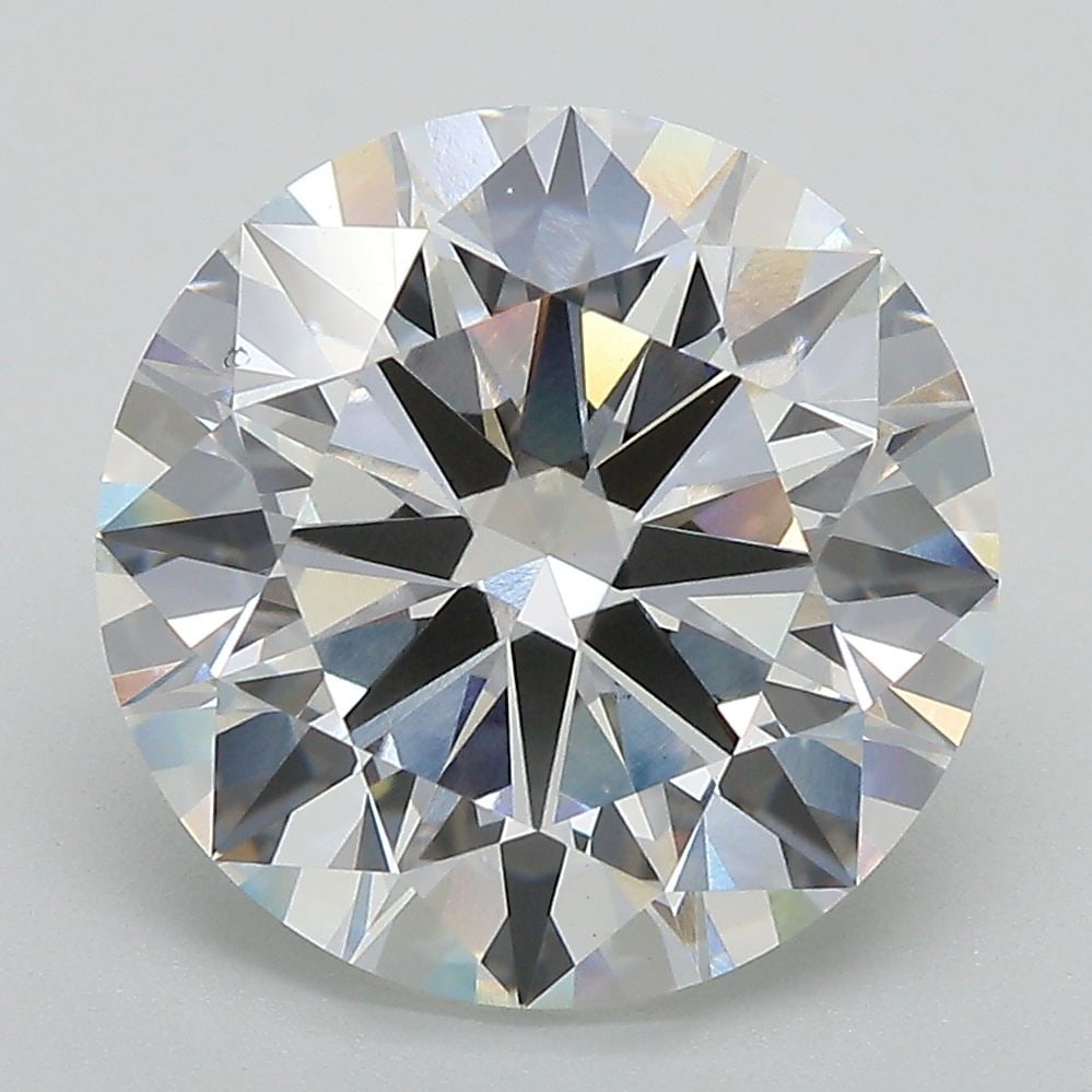 Ideal Loose Diamond - ROUND 5.77ct F VS2: Ideal Loose Diamond - ROUND 5.77ct F VS2 Source: This is a real non-mined Diamond that has been grown in a lab Shape: ROUND Carats: 5.77 Color: F Clarity: VS2 Certification: IGI Video: