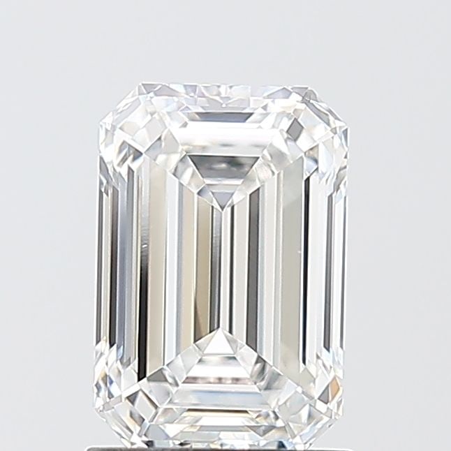 Loose Diamond - EMERALD 1.53ct E VS1: Loose Diamond - EMERALD 1.53ct E VS1 Source: This is a real non-mined Diamond that has been grown in a lab Shape: EMERALD Carats: 1.53 Color: E Clarity: VS1 Certification: IGI Video:
