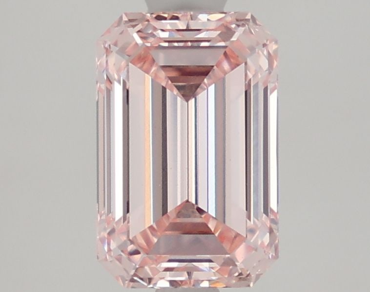 Loose Diamond - EMERALD 2.07ct Fancy Intense Pink VS1: Loose Diamond - EMERALD 2.07ct Fancy Intense Pink VS1 Source: This is a real non-mined Diamond that has been grown in a lab Shape: EMERALD Carats: 2.07 Color: Fancy Intense Pink Certification: IGI Vid