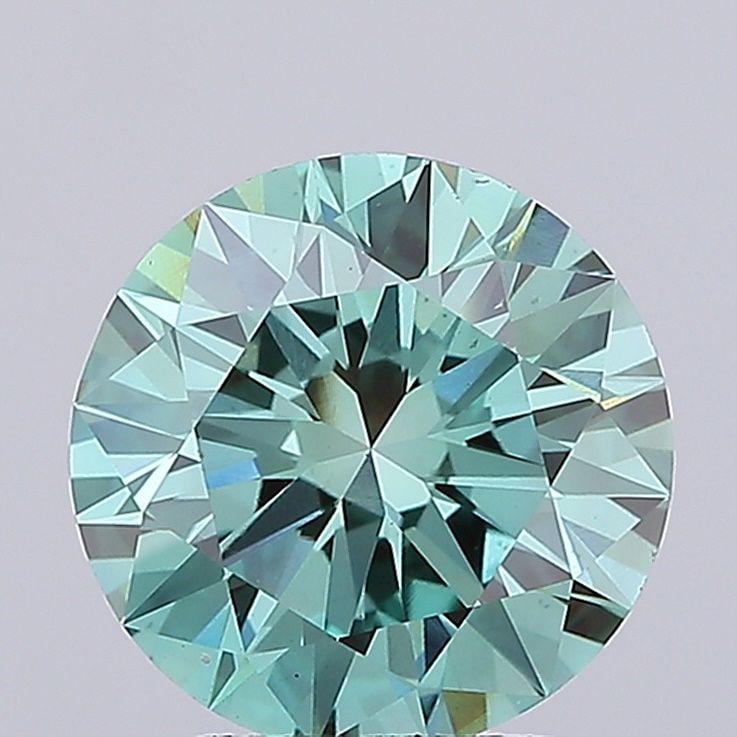 Ideal Loose Diamond - ROUND 2.99ct Fancy Vivid Green VS2: Ideal Loose Diamond - ROUND 2.99ct Fancy Vivid Green VS2 Source: This is a real non-mined Diamond that has been grown in a lab Shape: ROUND Carats: 2.99 Color: Fancy Vivid Green Certification: IGI Vid