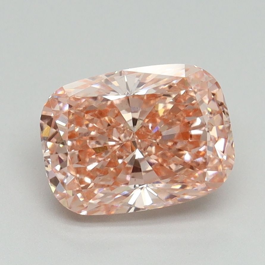 Loose Diamond - CUSHION MODIFIED 2.08ct Fancy Vivid Pink VS1: Loose Diamond - CUSHION MODIFIED 2.08ct Fancy Vivid Pink VS1 Source: This is a real non-mined Diamond that has been grown in a lab Shape: CUSHION MODIFIED Carats: 2.08 Color: Fancy Vivid Pink Certific